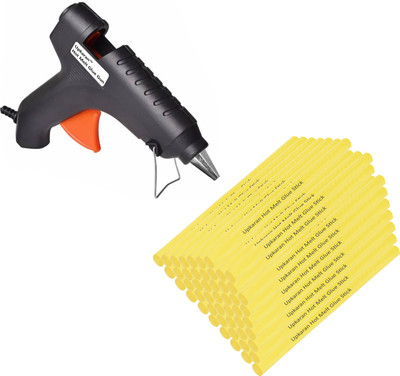 

Upkaran Hot Melt DIY Glue Gun kit 40 Watt With 50 Glue Sticks For Paper & Cloth,School Projects High-Tech Quick Repairs Professional Electronic Standard Temperature Corded Glue Gun(11 mm)