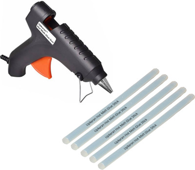 

Upkaran 110-240V 40W Heating Hot Glue Gun TRIGGER ART CRAFT REPAIR TOOLS With 5PC Translucent STICKS Standard Temperature Corded Glue Gun(11 mm)