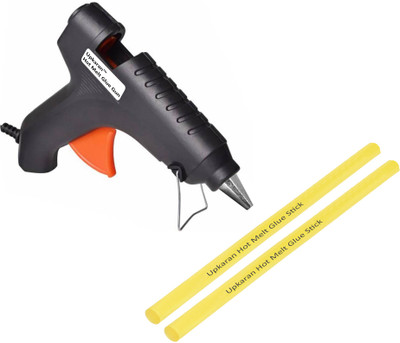 

Upkaran Hot Melt DIY Glue Gun kit 40 Watt With 2 Glue Sticks For Paper & Cloth,School Projects High-Tech Quick Repairs Professional Electronic Standard Temperature Corded Glue Gun(11 mm)