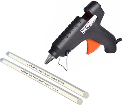 

Upkaran 40W Hot Glue Gun With Standard Size 11mm Transparent 2 Glue Sticks For Household Daily Repairs Standard Temperature Corded Glue Gun(11 mm)