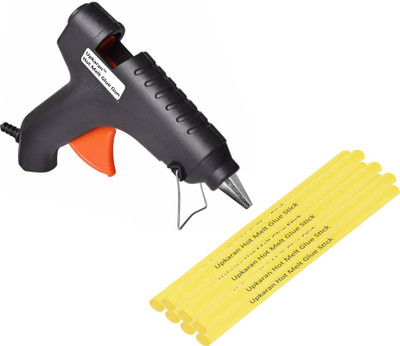 

Upkaran Hot Melt DIY Glue Gun kit 40 Watt With 7 Glue Sticks For Paper & Cloth,School Projects High-Tech Quick Repairs Professional Electronic Standard Temperature Corded Glue Gun(11 mm)