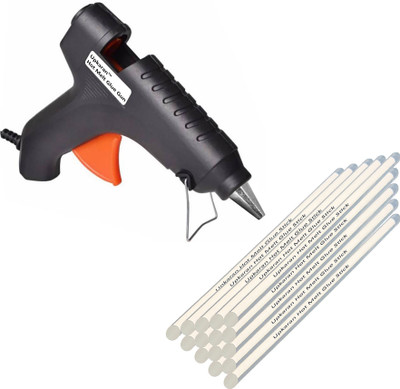 

Upkaran |HIGH QUALITY|Leak Proof| With 15 Sticks, Heavy Hot Melt Glue Gun(Multi Color) For Quick Repairs, Paper & Cloth High-Tech Professional Standard Temperature Corded Glue Gun(11 mm)
