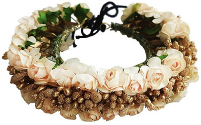 

Fully Bollywood Style Juda Hair Accessories Flowers Gajra For Women & Girls Hair Accessory Set(Multicolor)