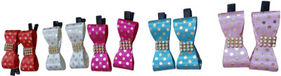 

Haryana Craft Set of 10 Hiar Clip Multi Color Hair Clip(Multicolor)