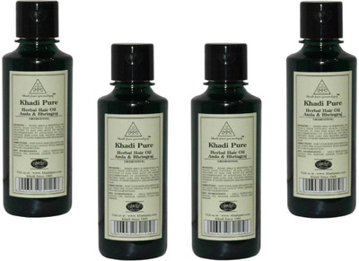 

KHADI PURE GRAMODYOG HERBAL AMLA & BHRINGRAJ HAIR OIL-For Hair Growth & Dandruff Hair Oil(840 ml)