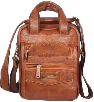 

HANDCUFFS Messenger Bag(Brown)