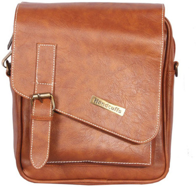 

HANDCUFFS Sling Bag(Brown)