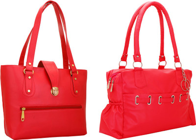 

Lady bar Hand-held Bag(Red)