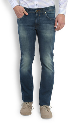 Wrangler Slim Men Blue Jeans