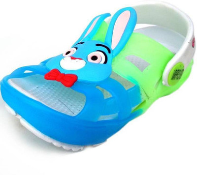 

luring Boys & Girls Slip-on Clogs(Green, Light green