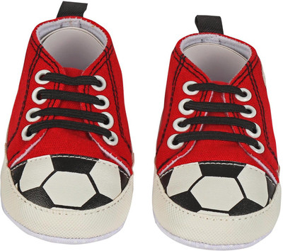 

Cheeseling Boys Lace Casual Boots(Multicolor, Red