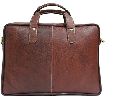 

Moda Hyde 15 inch Laptop Messenger Bag(Brown), Tan brown