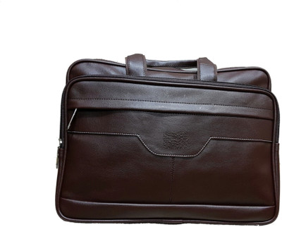 

Bruzone 15.6 inch Laptop Messenger Bag(Brown)