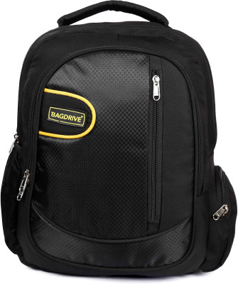 

BAGDRIVE 16 inch Expandable Laptop Backpack(Black)