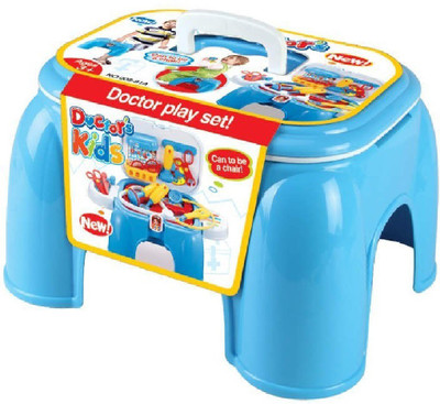 

M-Alive Doctor-Doctor + Sitting Table For Your Baby Learning and Role Play Activity Toy Set. Quality Product