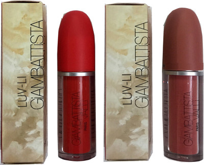 

LUV-LI IMPORTED GIAMBATTISTA VALLI PARIS ROUGE A LEVRES SHADES 1 FADED, 1 ROYAL(3 g, MULTICOLOR)