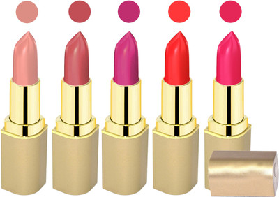 

Nailbow Creamy matte Bonjour lipstick(Nude, Nude, Plum, Red, Pink, 20 g)