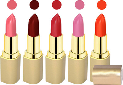 

Nailbow Creamy matte Bonjour lipstick(Pink, Maroon, Red, Pink, Orange, 20 g)