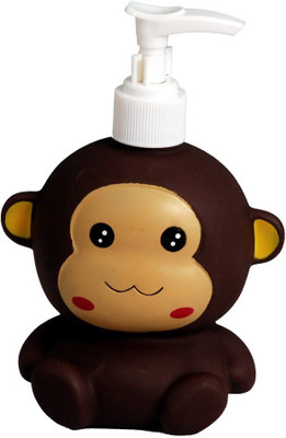 

FullHouz Liquid Soap Dispenser :Cartoon Monkey 200 ml Shampoo, Lotion, Gel, Soap Dispenser(Multicolor)