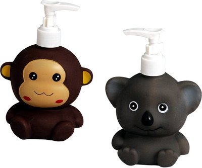 

FullHouz Liquid Soap Dispenser :Monkey1 Koala1 200 ml Shampoo, Lotion, Gel, Soap Dispenser(Multicolor)