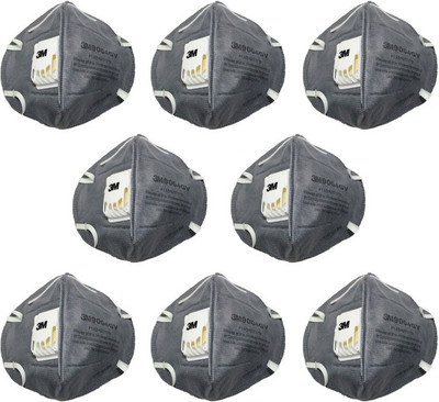 

Vezual 9004GV Pollution Mask 3M 9004GV ( Pack of 8 ) for Protection against Pollution & Dust Mask and Respirator