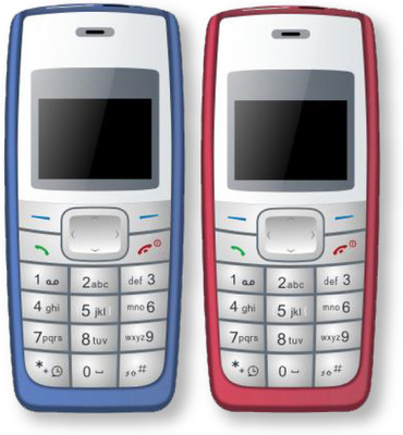I Kall K72 Combo of Two Mobiles(Blue & Red) (I Kall) Tamil Nadu Buy Online