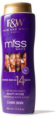 Fair & White Miss White Beauty Active 14 Day Body Lotion(500 ml)