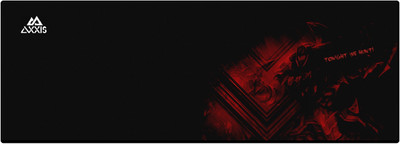 

Axxis MP900 Speed-Type Gaming Mousepad (Black/Red) 900 Mousepad(Black)