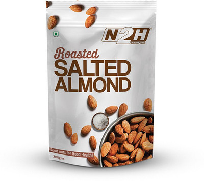 

N2H Salted Almonds(200 g, Pouch)