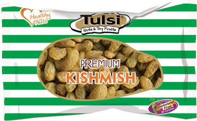 

Tulsi Premium Kishmish Raisins(500 g, Pouch)