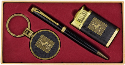 

ZEVORA 3 in 1 Gift Set Of Key Chain, Lighter & Gift Pen Pen Gift Set