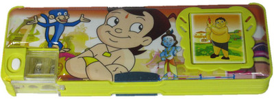 

OZ STORE FCALC BHEEM WITH CALC Art Plastic Pencil Box(Set of 1, Multicolor)