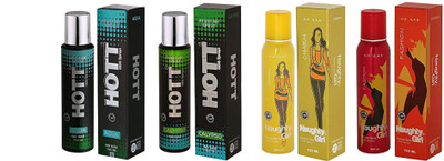 

HOTT AQUA, CALYPSO AND NAUGHTY GIRL CHARM, FASHION -150ML Eau de Parfum - 150 ml(For Men & Women)