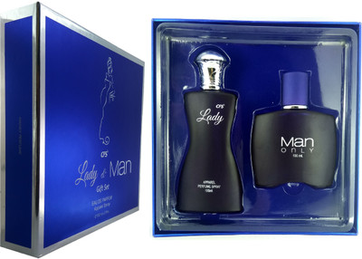 

CFS Gift Set Gift Set,Blue,Lady&man Eau de Parfum - 200 ml(For Men & Women)