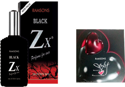 

RAMSONS RED ZX PERFUME 100 ML+ GREEN SEXY HEART PERFUME 30 ML Eau de Parfum - 100 ml(For Men & Women)