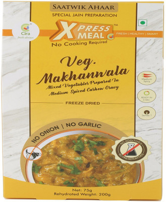 

Cira Ready to eat Jain veg makhanwala -xpress meal mini 75 g
