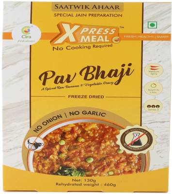 

Cira Ready to eat Jain Pav Bhaji-xpress meal 130 g