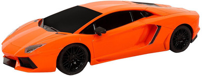 

RIMJHIM TOYS SCALE 1:18 Ferrari Lamborghini Style Gravity Sensing super power 4-channel remote control car Toy (Battery operated)(Orange)
