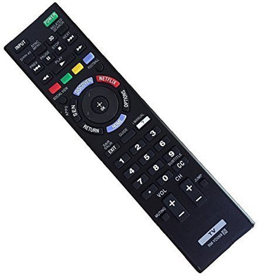 MEPL Replaced Remote Control Compatible for Sony(RM-YD103) Smart LED HD TV with NETFLIX BUTTON-FM sony Remote Controller(Black)