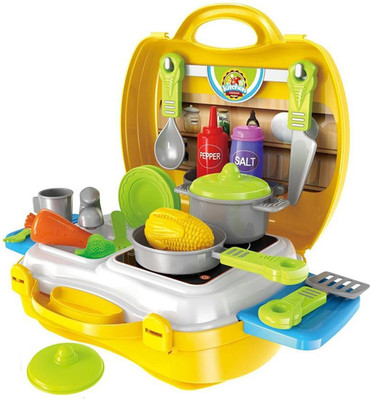 

Jaibros Giftmart Attractive Dream Kitchen Set Cooking Pretend Play Toys for Kids