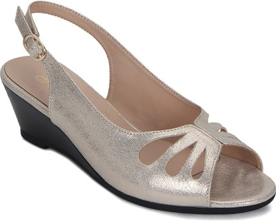 

Flora Women Gold Wedges