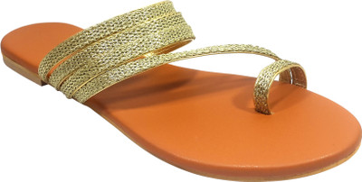 Oglivay Women Gold Flats