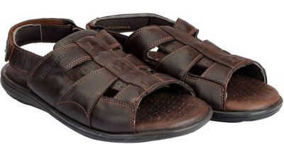 

Hush Puppies Men Brown Sandals