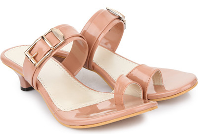 

Adorn Women Beige Heels