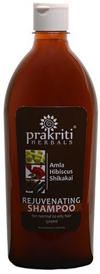 

Prakriti Herbals Rejuvenating Amla Hibiscus Shikakai Shampoo 500ML(500 ml)