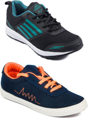 

Asian Men Casual & Running Shoes Combo Pack of 2 For Men(Multicolor