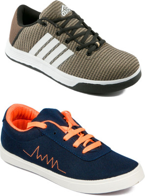 

Asian Men Casual & Running Shoes Combo Pack of 2 For Men(Multicolor