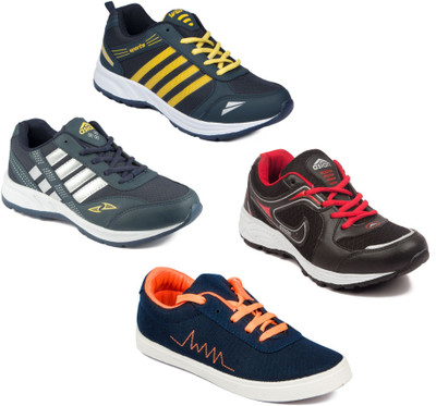 

Asian Men Casual & Running Shoes Combo Pack of 4 For Men(Multicolor, Multocolor