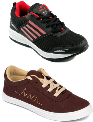 

Asian Men Casual & Running Shoes Combo Pack of 2 Running Shoes For Men(Multicolor