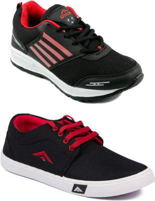 

Asian Men Casual & Running Shoes Combo Pack of 2 Casuals For Men(Multicolor